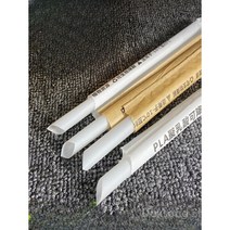 실리콘 빨대 친화적 일회용 대형 환경 두꺼운 밀크티, 고온 내성 크래프트 지 19 x 1.2 튜브 2000p