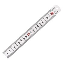 금속 정밀 통치자 스테인레스 스틸 스트레이트 룰러 20 cm 강철 눈금자 측정