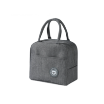 보냉 백 미니 도시락 가방, 그레이