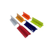 WS 임시차선오뚜기 야간시인성 우수 도로공사 차선표시 고휘도 반사지 간편 임시용 주차선 스티커 도로포장 산업용품 안전용품 색상 적색 백색 노랑 주황 청색 형광, 1개