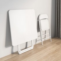 야외테이블 플라스틱 접이식 포장마차 편의점 조립식, 폴딩 체어 블랙 레덜