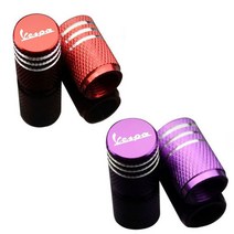 베스파 타이어 에어 밸브캡 베스파 로고 용품, 베스파 에어 밸브캡 / PURPLE