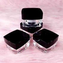 화장품 크림 립밤 유리 용기 샘플 공병 케이스, 20g