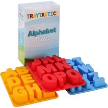 실리콘 알파벳 영어 스펠링 몰딩 얼음 트레이 틀 비누 초콜렛 몰드 Alphabet Mold Tray