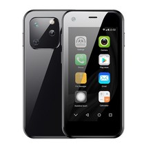 SOYES XS13 3 모델 4 컬러 미니 스마트폰 2.5인치 Android 6.0 1GB RAM 8GB ROM 쿼드코어 WIFI GPS Google Play 학생 전화, 블랙, Model A