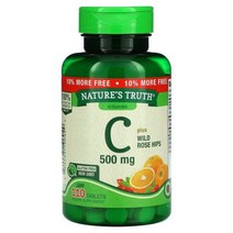 Natures Truth (네이처스 트루스) 야생 로즈힙 함유 비타민C 500mg 110정