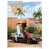 Architectural Digest Usa 2023년1월호 (미국 홈 인테리어 잡지 책 아키텍처럴 아이제스트) - 당일발송