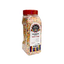 말레이시아 도넛 케이크 토핑 레인보우 스프링클 650g, 레인보우스프링클 650g