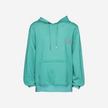 우영미 로고 자수 후드 그린 - 에센스 Wooyoungmi Logo Embroidered Hoodie Green - Ssense Exclusive l l W223TS31724