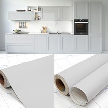 현대시트 리폼 초보자용 인테리어필름 단색 무광 고급 시트지 53종 5m, 34) 밝은회색 ECSL500 - 5m