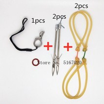 새로운 스테인레스 스틸 새총 촬영 물고기 손가락 낚시 다트 사냥 낚시 반지 보호 손가락 2020, 검정