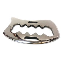 스테인레스 스틸 gua sha 스크래핑 마사지 도구 연조직 동원 신체 통증 스크래핑 도구, 보여진 바와 같이, 하나