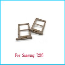 삼성 갤럭시 탭 T285 A2 T595 T590 SM-T595C SM-T590C 리더 Sim SD 카드 트레이 홀더 슬롯 어댑터 교체 부품, [02] 595 590 single black