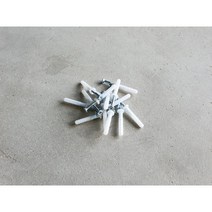 콘크리트 타격앙카 칼브럭 나사못 칼블럭피스 6mm 8mm 플라스틱앵커못, 6×12, 1개