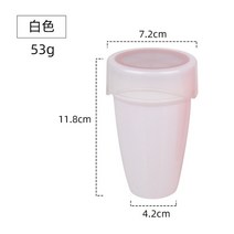 떡 만드는 기계 가정용 모찌 가래떡 반죽기 분말 설탕 시프터 말차 코코아 파우더 커피 스프링클 항아리 밀, 01 WHITE