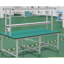 정전기 방지 작업대 조명 공장 정밀작업 검사대 조립, 강화 단면 200x100x180