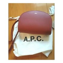 아페쎄에코백 A.P.C NWT A.P.C Demi Lune Half-Moon Bag in Brandy w/ Dustbag