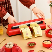 가정용 비닐 접착기 실링 포장기 봉투 과자봉지 선물, 소형 진공 밀봉기