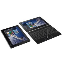 [레노버 정품리퍼] 아이디어패드 YogaBook X91F ZA150004KR, WIN10 Home, Black, 4GB