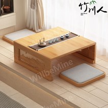 전통찻상 좌식 트레이 다도상 나전칠기 술상 하지훈 밥상, 60각 원색 한자 공부 테이블