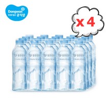 동원샘물 무라벨 500ML /라벨프리/생수/물, 80개