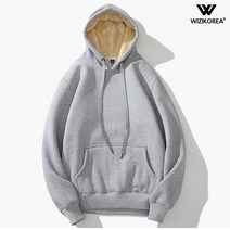 남성 겨울 양모 후드티 양털 기모 티셔츠 WI022H+국내발송