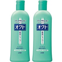 OCTO 옥토 샴푸 헤어 관리 용품 비듬 가려움증 10.8 fl oz 320 ml 의약외품