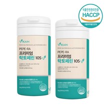 [비카인] PEPE-RA 프리미엄 락토페린 105V 120정(60정x2개입) 상품 /그래스페드 락토페린 동결건조 위용성락토페린 해썹
