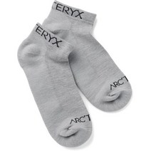 Arcteryx 캠핑용품 아크테릭스 메리노 울 로우컷 양말, M, Binary/Black Sapphire