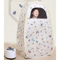 JENMV 전신사우나 고급형 1인용 스팀 사우나 가정용 찜질방 개인 습식 홈 사우나 가정용 사우나 반신욕 훈증기 가정용 사우나1인당 국산 찜질기 1인 찜질, 푸른 색