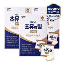 후디스 초유의 힘 츄어블 60정 / 3박스, 없음