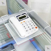 삼각 철제 선반 전화기 트레이 받침대, 옵션6 일층, 1개
