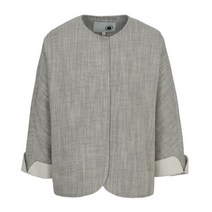 보니스팍스 NC06 스티치 린넨 7부소매쟈켓 BC11JK040B