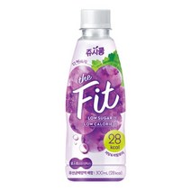 JJ 빙그레 쥬시쿨 더핏 포도 300mlx24펫, 300ml