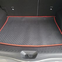 아이빌 아반떼 CN7 방수되고 먼지없는 기능성 PVC 고무 트렁크매트, 레드테두리, (20년-), 현대