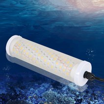 녹색 수중 잠수정 야간 낚시 조명 물고기 유인 LED 램프 보트 부두용 도구 20W 30W, 01 파란_02 30W