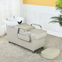 미용실 샴푸 의자 이발소 침대 고급 살롱 샴푸대 체어 바버샵 헤드스파 머리감는의자 세면대, O