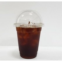커피바바 92파이 14온스 아이스컵 + 돔뚜껑 세트, 2개, 100개입