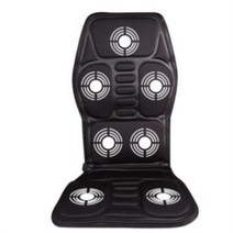 마사지의자 마사지베드 마사지기계 소형안마의자 110v-220v 자동차 마사지 쿠션 목 허리 바디 다기능 가족, 03 Black