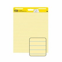 3M 이젤패드 561 30매 노랑라인 / 635 x 762mm / 6011203, 단품