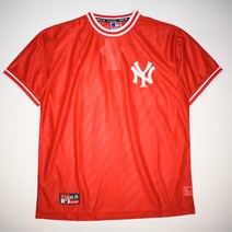 1160.MLB 뉴욕양키스 매쉬 반팔티셔츠/정품/남성 100