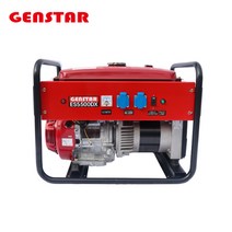 젠스타 발전기 ES5500DX 산업용 현장용 혼다엔진 GX390 장착 4행정, 추가안함, 1개