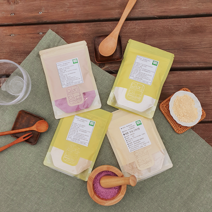 친환경 유기농 유기가공식품 차 분말 가루 청 주스 착즙유기농 구황작물 분말(국내산) - 고구마 자색고구마, 고구마분말 100g