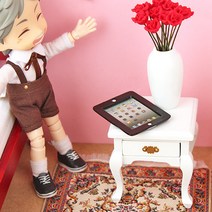 미니어처 소품 협탁 가구 육일돌 오비츠로이드, 화이트