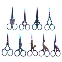 엔틱가위 다용도 빈티지 퀄트 자수 공예 낚시 쪽 가위, 엔틱가위 골드버드4, 1개