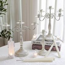 [꾸민뜰] 엘리자베스 빈티지 촛대 클래식 캔들홀더, 엘리자베스 촛대 - 1구