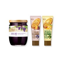 복음자리 포도잼370g+고구마버터스프레드100g+콘버터스프레드130g