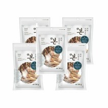 본 대용량 애견 수제간식 오리날개 300g 5개 먹이, 없음