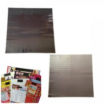 위천일 광고용 교재용 조각 고무자석 사이즈별 6종 택1 자석전단지 고무자석 전단지자석 광고자석, 10x25