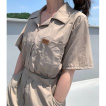 마티아 애견미용가운 점프수트 st 남녀공용 애견미용사복 [ 4color ]